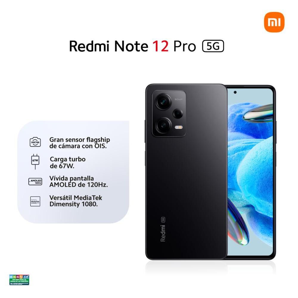 Smartphone Xiaomi Redmi Note 12 Pro / 5G / 256 GB / Liberado image number 2.0