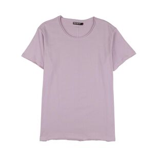 Polera Lisa Slim Fit Manga Corta Cuello Redondo Hombre Rolly Go