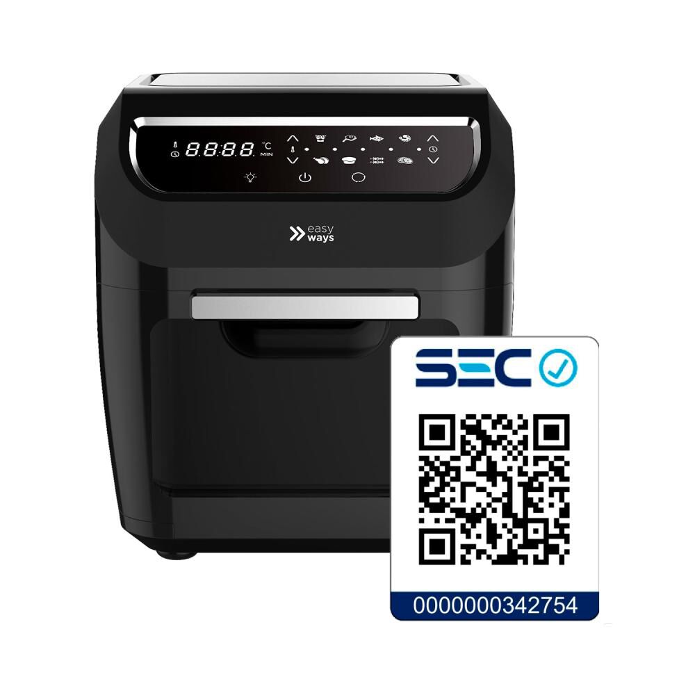 Freidora de Aire Easyways Air Fryer Plus / 11.6 Litros image number 4.0
