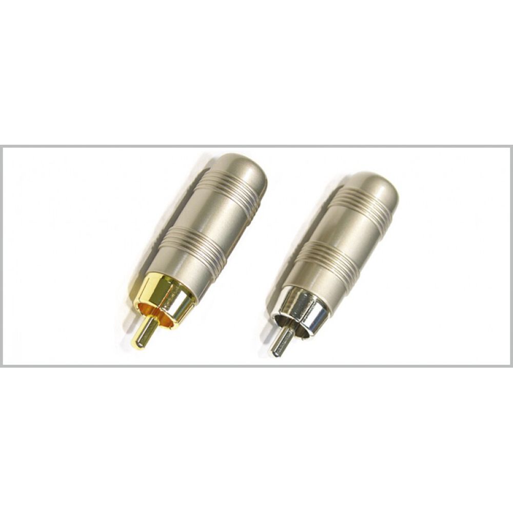 Conector Rca Níquel/plateado Ch 4051 Prg (2 Unidades) image number 0.0