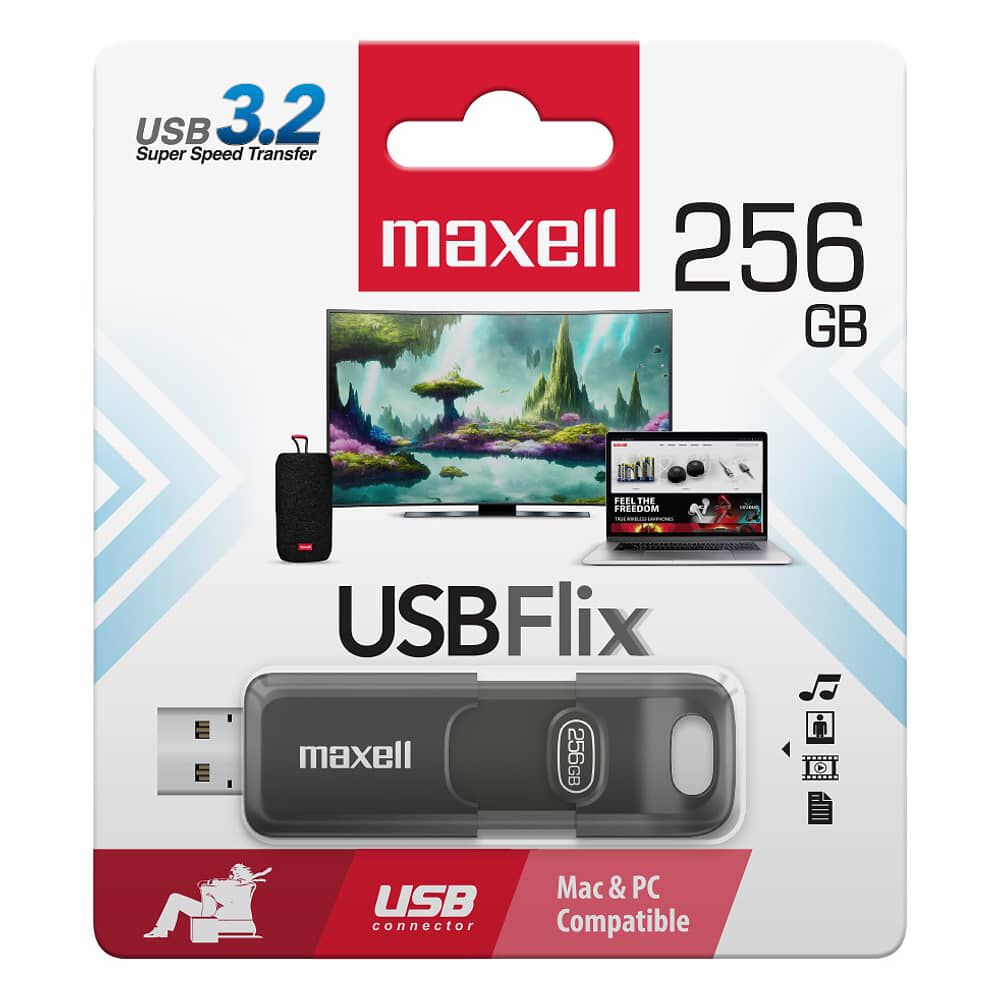 Pendrive Maxell Flix 256gb 3.2 image number 3.0