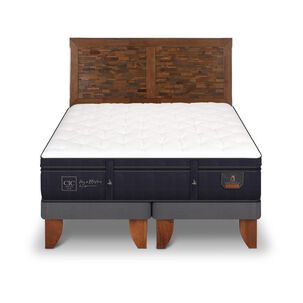 Cama Europea Cic Super Premium / King / Base Dividida + Respaldo
