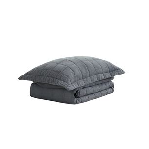 Quilt Andes Stone Wash Gris 1.5 Plazas