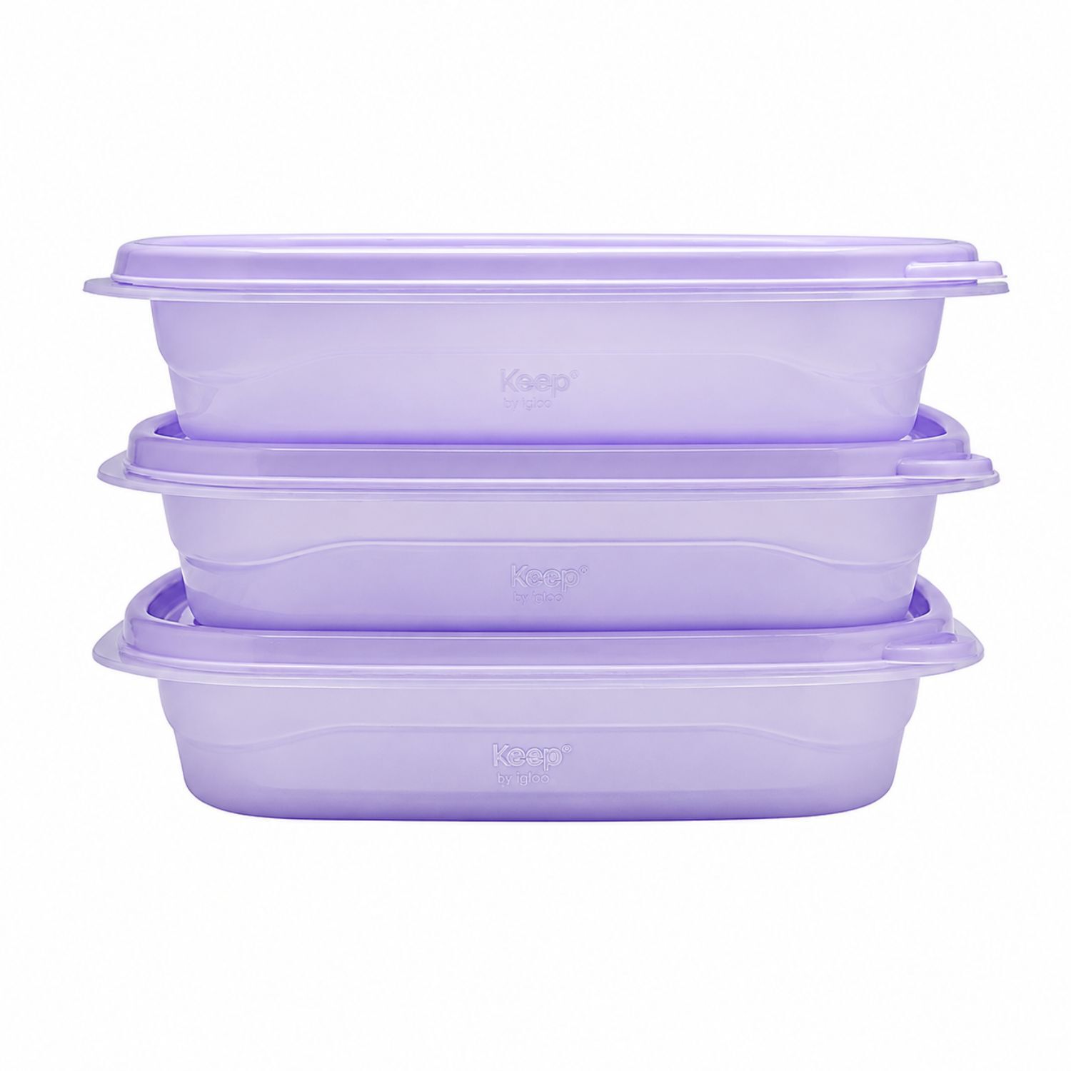 Set 3 Contenedores Herm&eacute;ticos Apilables Keep 950ml - Ps image number 0.0
