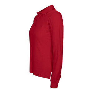 Polera Algodón Pique Manga Larga Velox Mujer