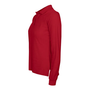 Polera Algod&oacute;n Pique Manga Larga Velox Mujer
