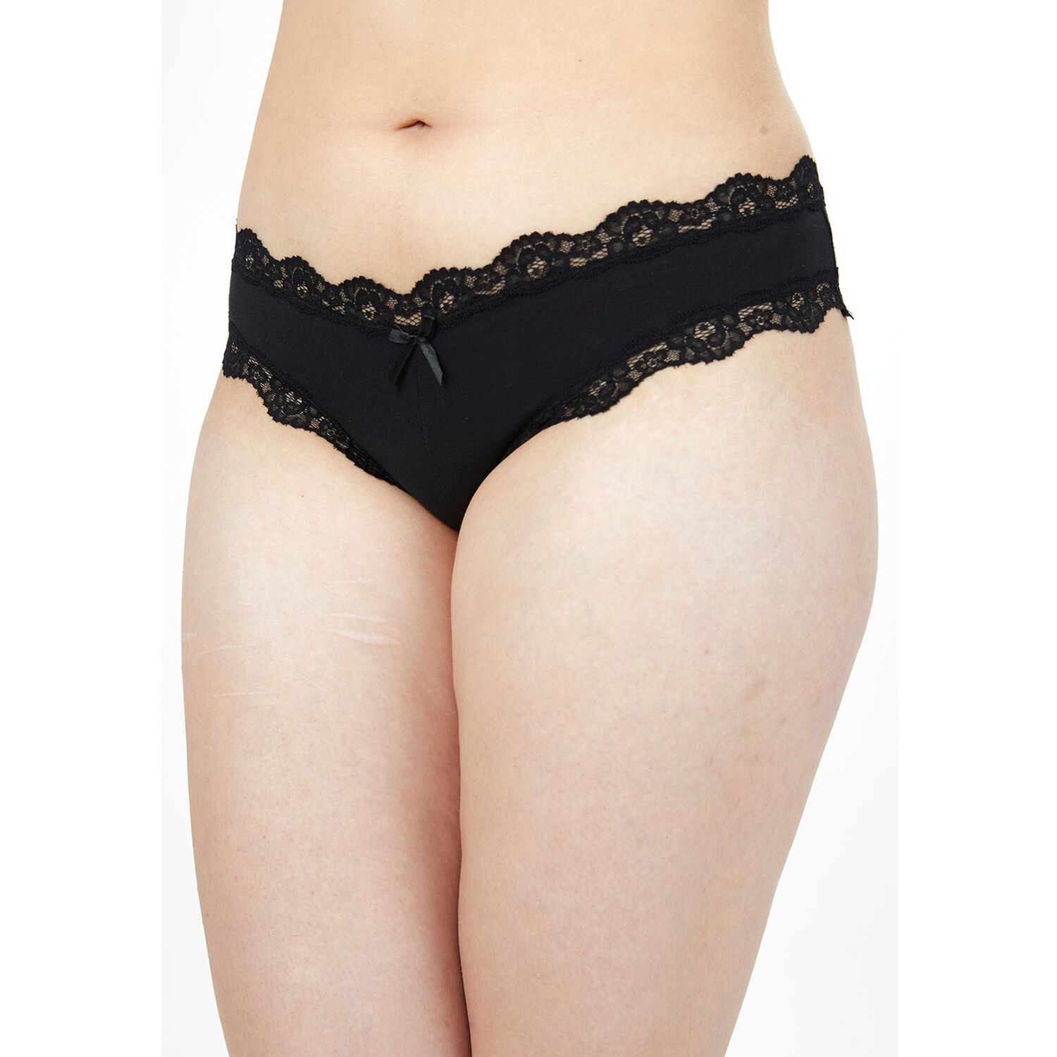 Pack 3 X Calzon Culotte Algodon P314.028-azu Kayser image number 2.0