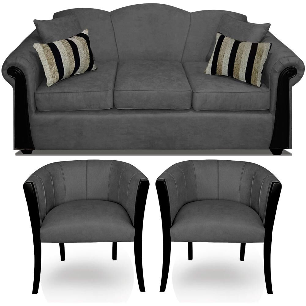 Juego De Living Elegant Detail Michigan 3c+ Sitiales / 5 Cuerpos image number 0.0