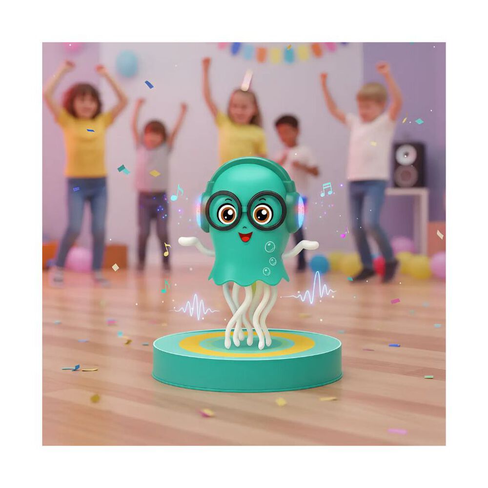 Pulpo Bailarin Jellyfish Medusa Robot Con Luces Y Musica image number 2.0