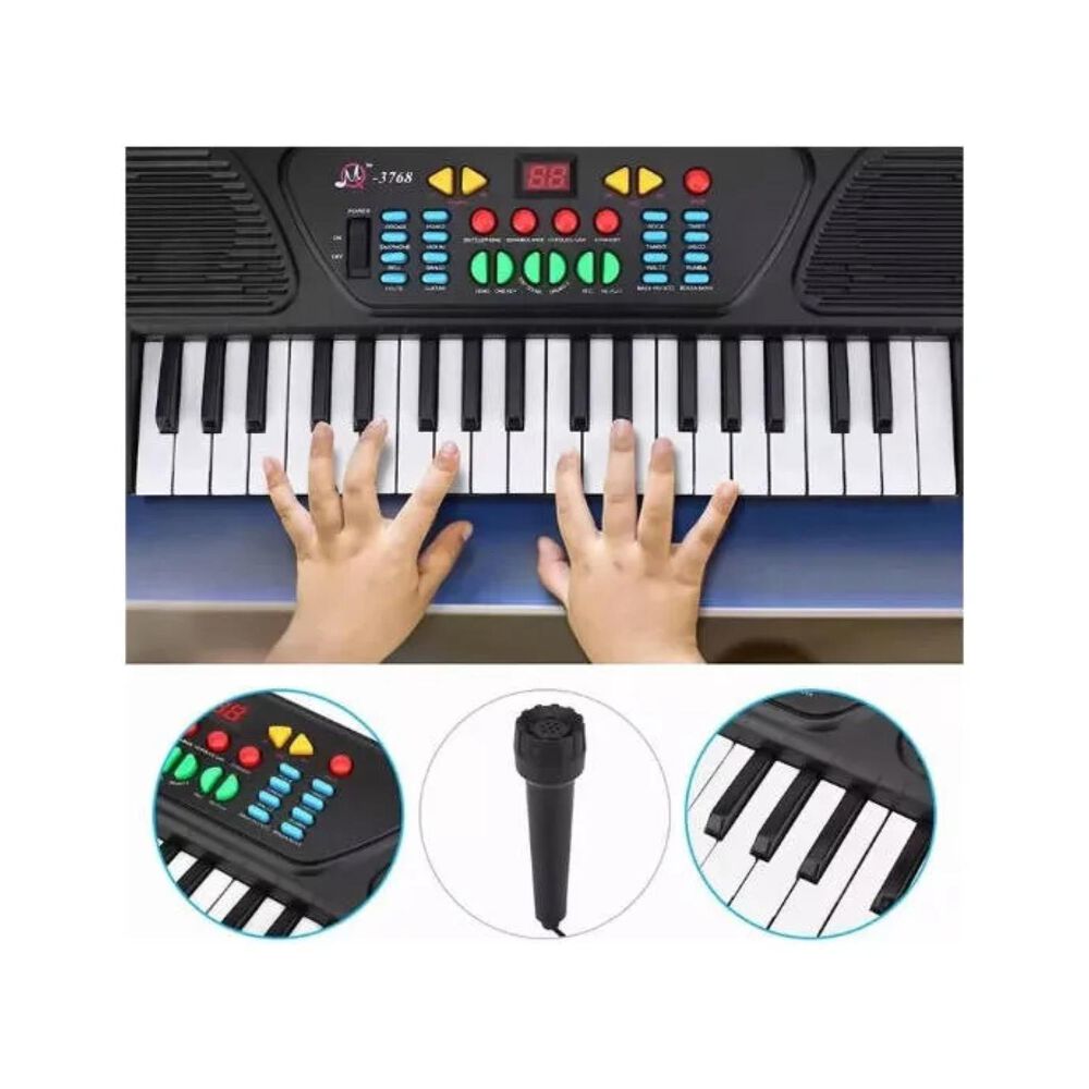 Juguete Piano Teclado Musical Con 37 Teclas Sonidos Infantil image number 2.0