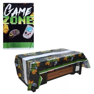 Mantel Pl&aacute;stico Para Decoraci&oacute;n De Mesa Con Dise&ntilde;o Game