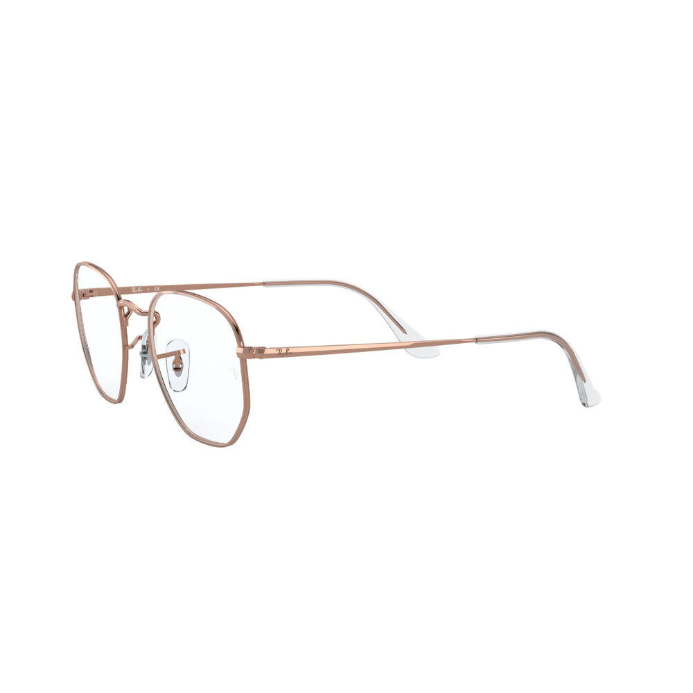 Lentes Ópticos Hexagonal Rosado Ray-ban Optical image number 2.0
