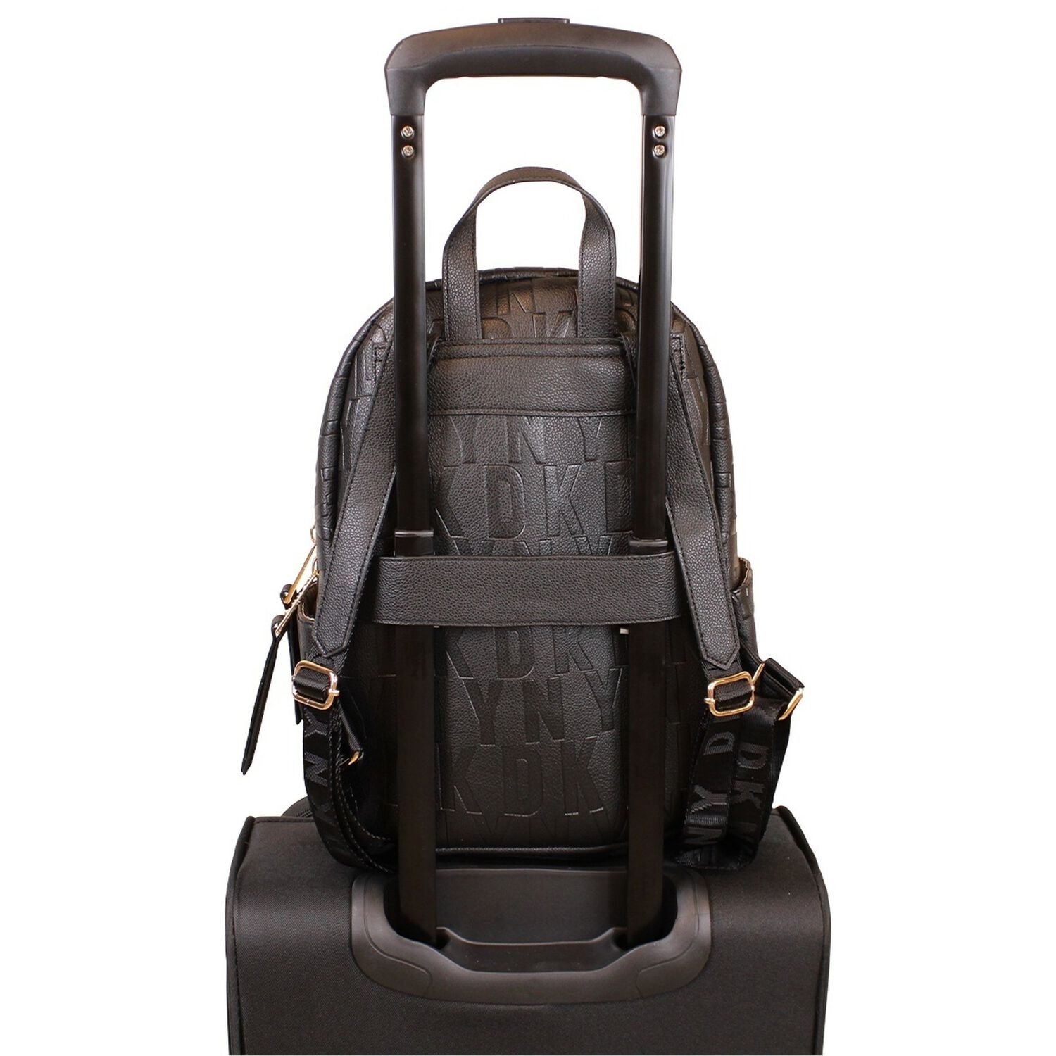 Mochila Impressionist Black Donna Karan Dkny image number 2.0