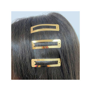 Set Clip Rectangular Besty Dorado 3u Dorado