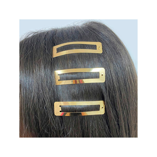 Set Clip Rectangular Besty Dorado 3u Dorado