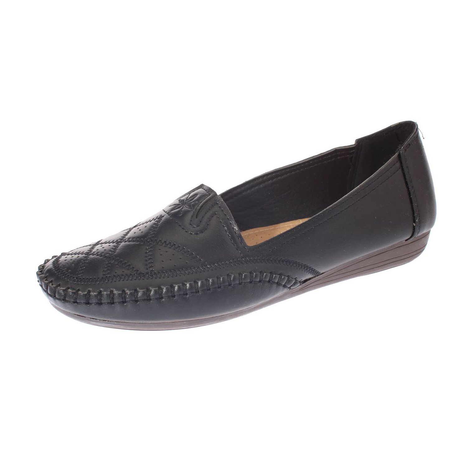 Mocas&iacute;n Negro Modelo Italiano Art. 5ask64248black image number 0.0