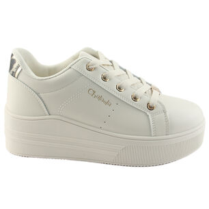 Zapatilla Chalada Mujer Memphi-2 Beige Urbano