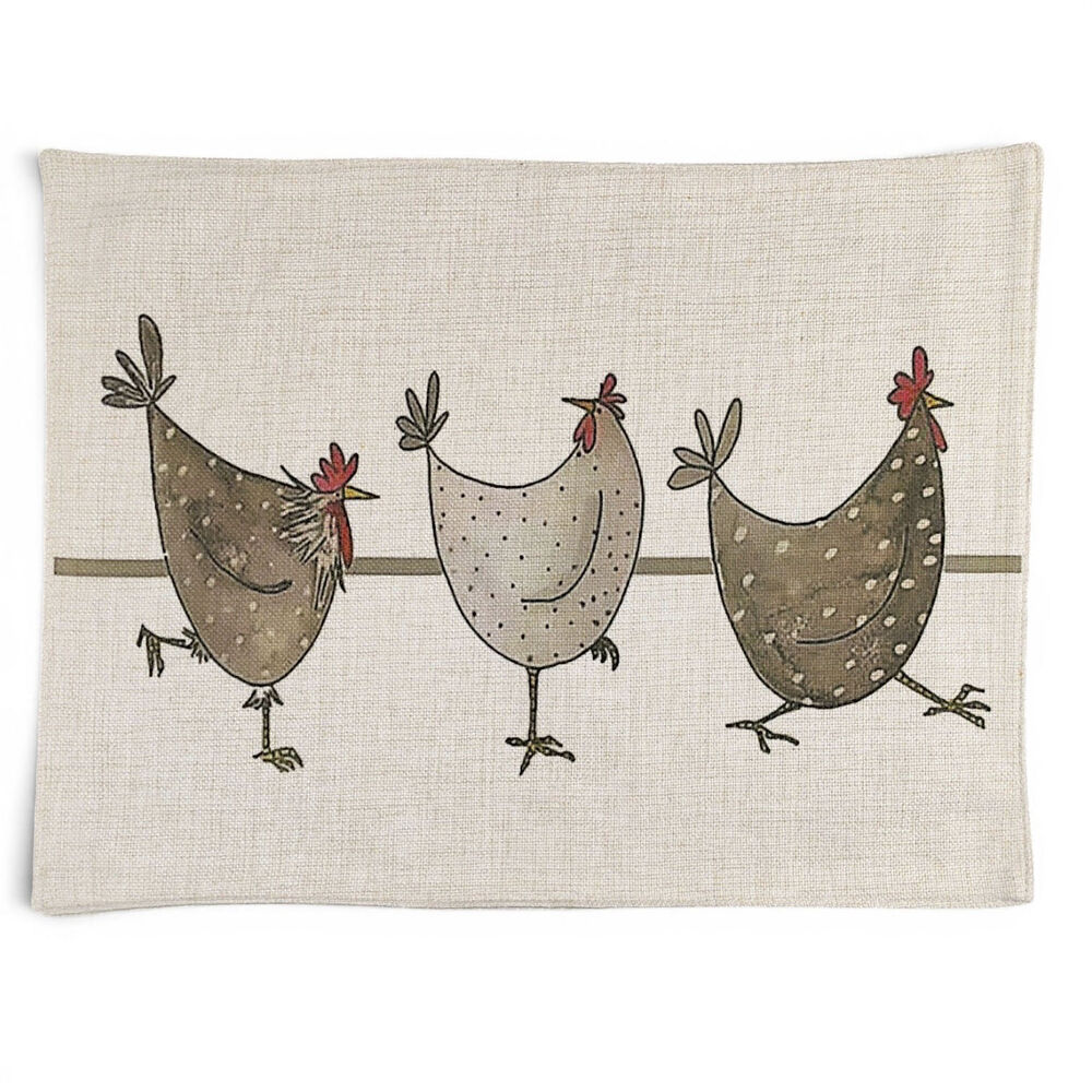 Set De 6 Individuales De Lino 35x45 Cm M27 image number 4.0