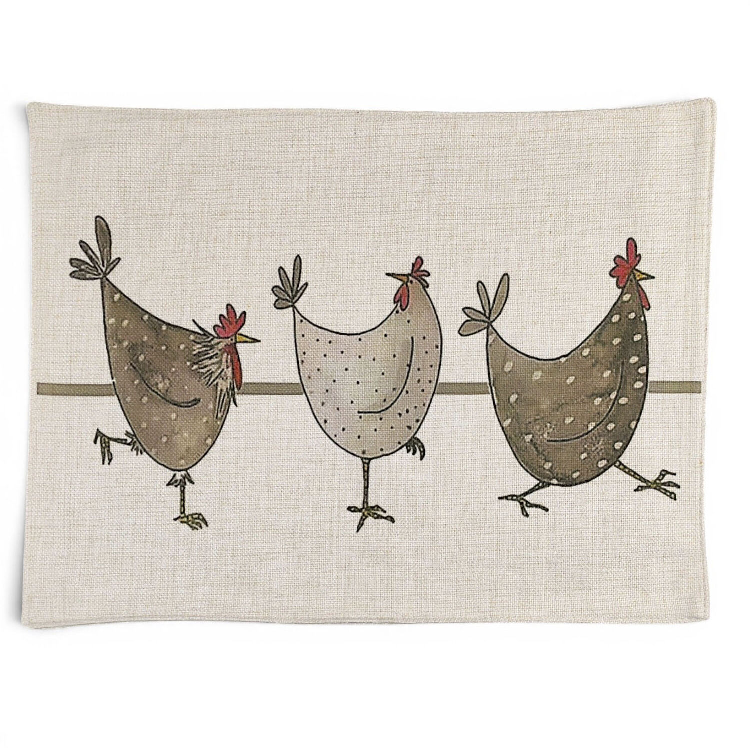 Set De 6 Individuales De Lino 35x45 Cm M27 image number 4.0