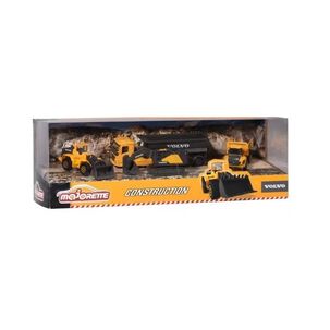 Juguete Set 4 Camiones Construccion 1:72 Metalicos Infantil