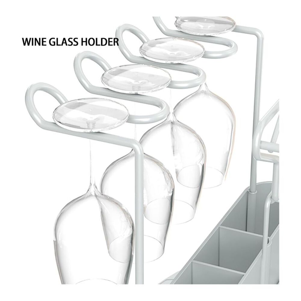 Escurridor Secador De Utensilios 2 Niveles Negro image number 2.0