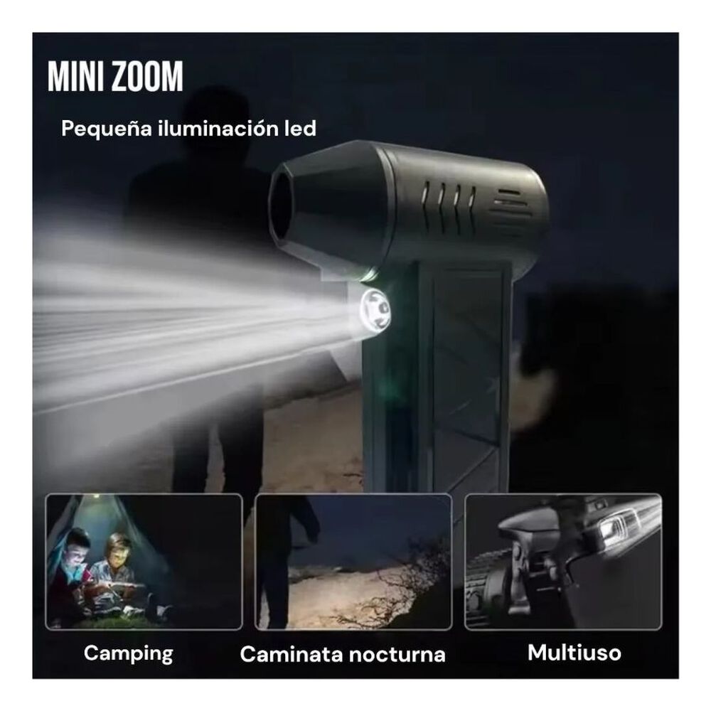 Soplador De Aire Alta Potencia Pistola Mini Portatil image number 3.0