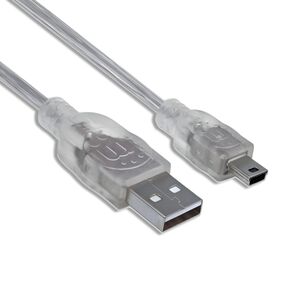 Cable De Datos Mini Usb Profesional 1.8m Manhattan 5pines V3