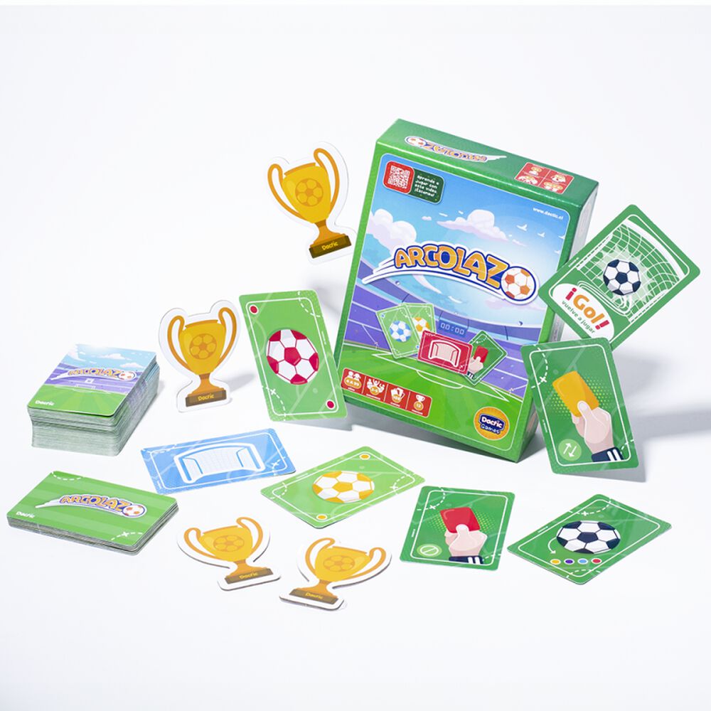 Juego De Mesa Futbol Arcolazo Dactic image number 2.0