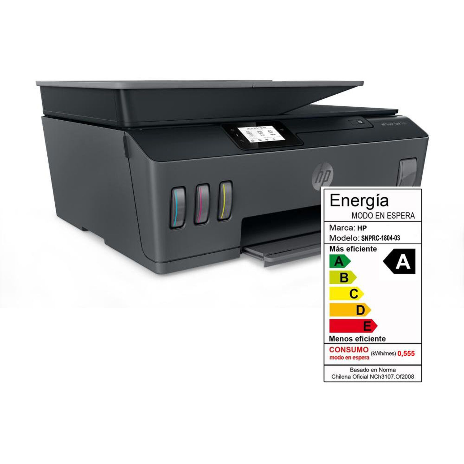 Impresora Multifuncional HP Smart Tank 530 image number 11.0