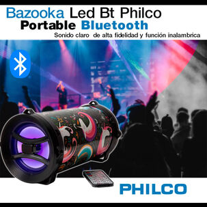Bazooka Led Bt Philco Px75 20w Fm Bluetooth