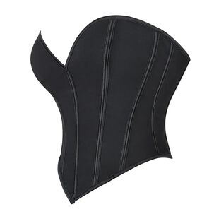 Crop Top Strapless Para Mujer Tipo Corset Con Lienzos Ajustable En Espalda