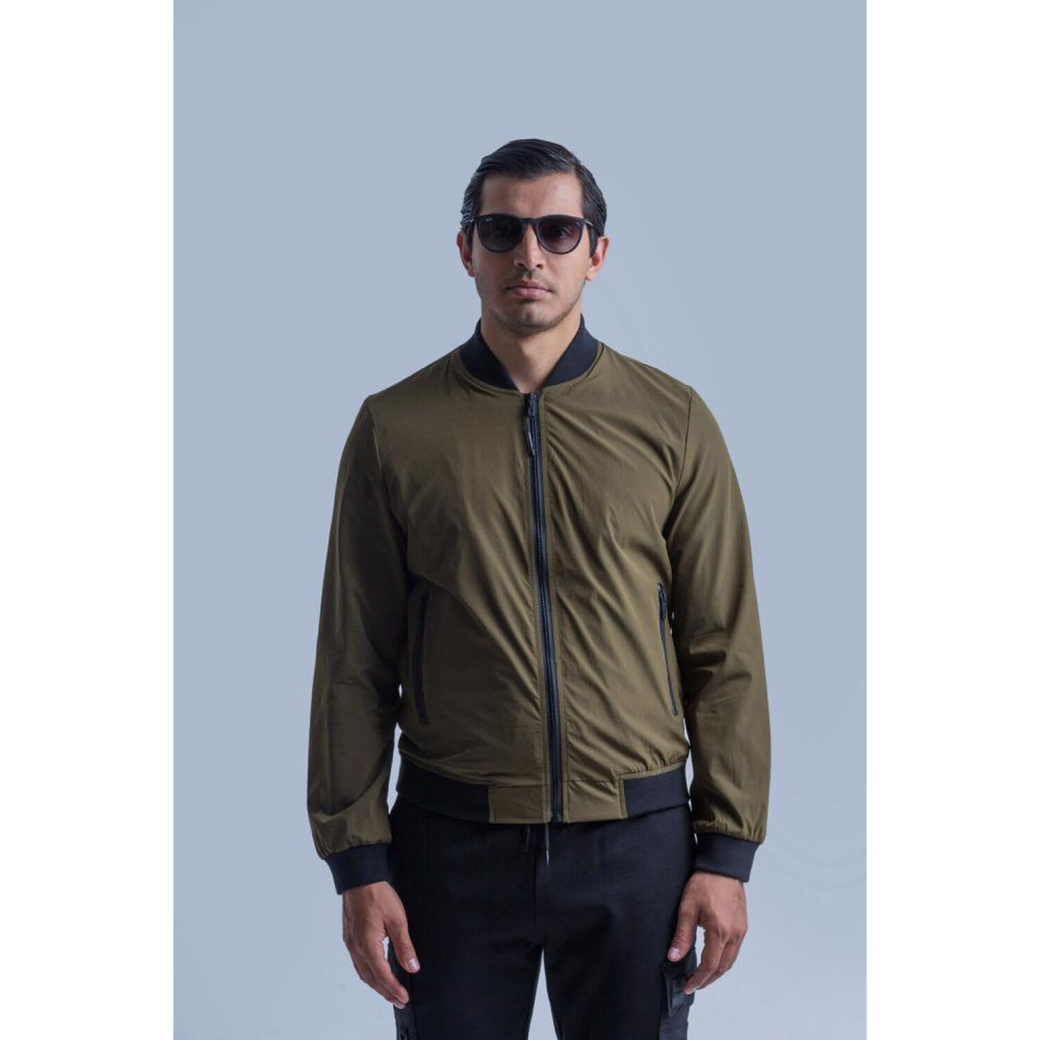 Chaqueta Regular Cuello Redondo Hombre Hummer image number 0.0