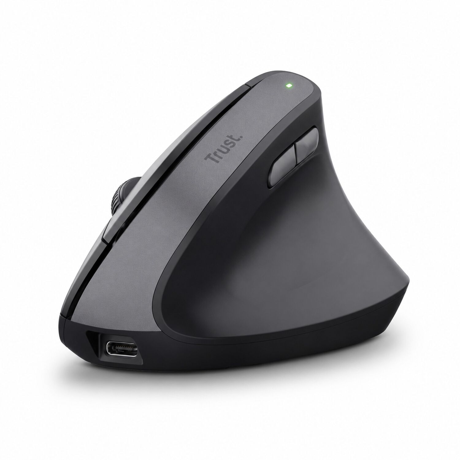 Mouse Vertical Inal&aacute;mbrico Trust Bayo Ii Recargable Ergonomico image number 3.0