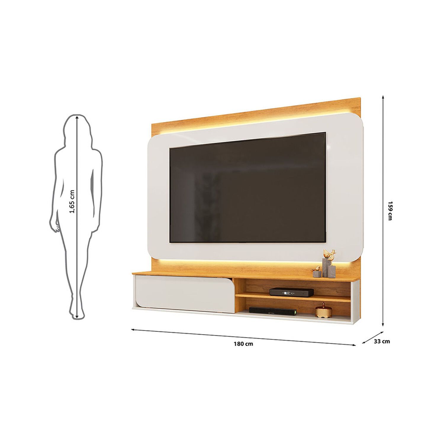 Panel Tv Vekka Home Avany image number 2.0