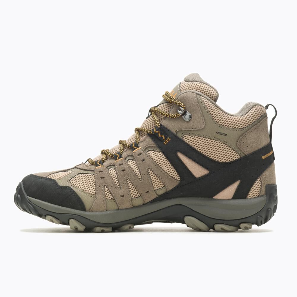 Bot&iacute;n Outdoor Hombre Merrell Accentor 3 Mid Wp Beige image number 2.0