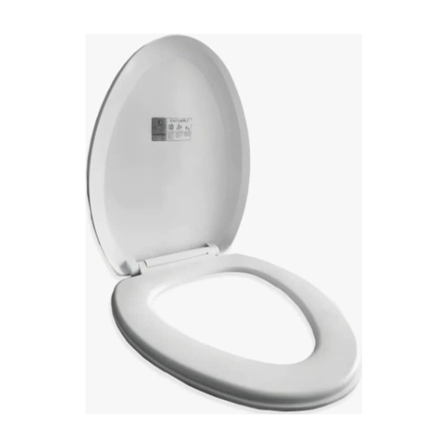 Asiento Y Tapa De Cierre Lento De Wc Blanca Ca&iacute;da Lenta image number 1.0