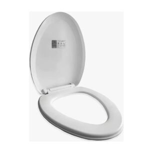 Asiento Y Tapa De Cierre Lento De Wc Blanca Ca&iacute;da Lenta