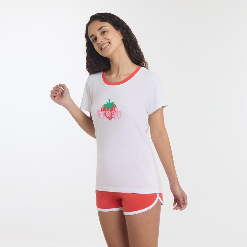Pijama Manga Corta Mujer Freedom image number 2.0