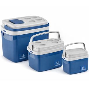 Pack Nevera Cooler 3x1 Deluxe Edition Soprano 32l/12l/5l Bl
