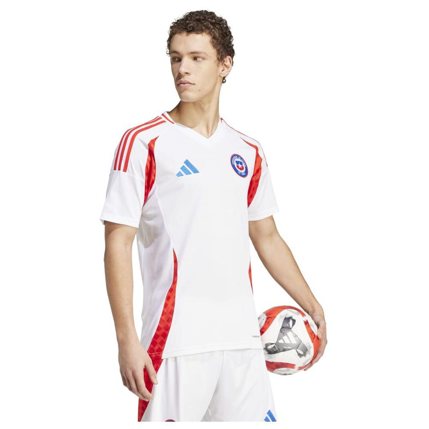 Camiseta De F&uacute;tbol Hombre Visitante Chile Adidas image number 2.0