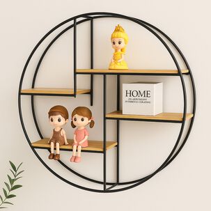 Estante Organizador Decorativo Para Hogar De Madera 50cm