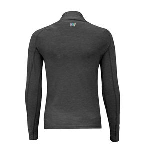 Polera Dry Fit Hw Manga Larga Mujer Dark Grey