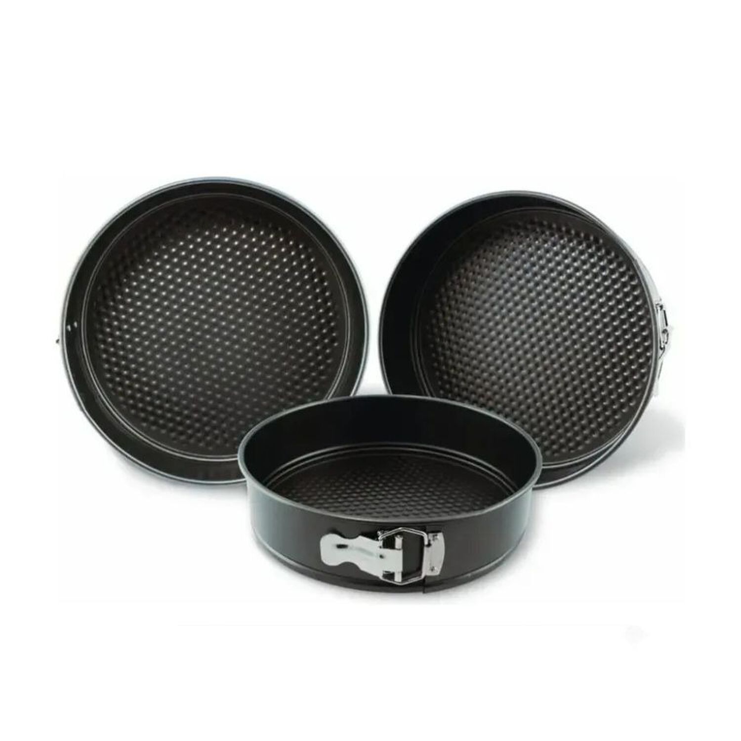 Set De 3 Moldes Desmontables Para Torta Reposter&iacute;a image number 4.0
