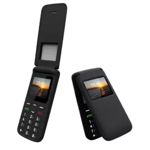 Telefono Senior Adulto Mayor Tipo Almeja 4g Negro