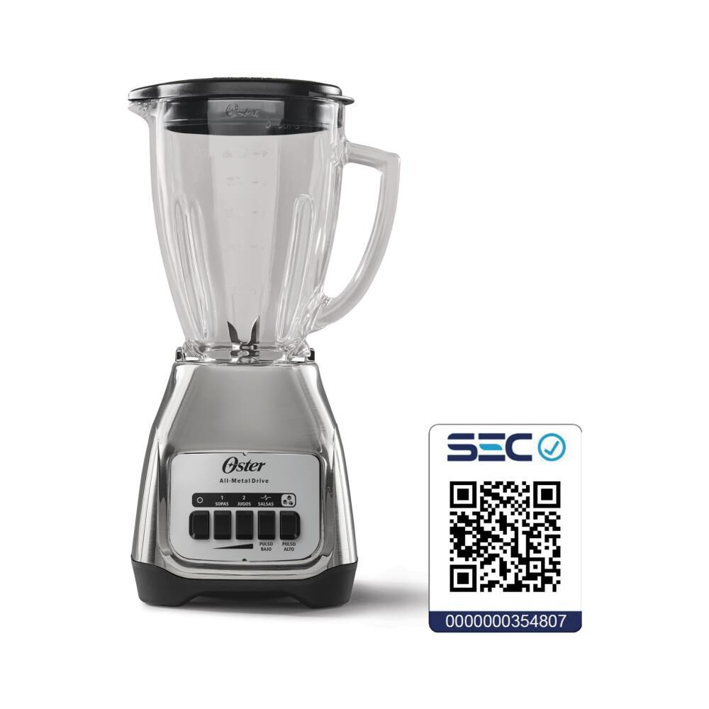 Licuadora Oster BLSTKAGNPB / 1.25 Litros / 550W image number 3.0