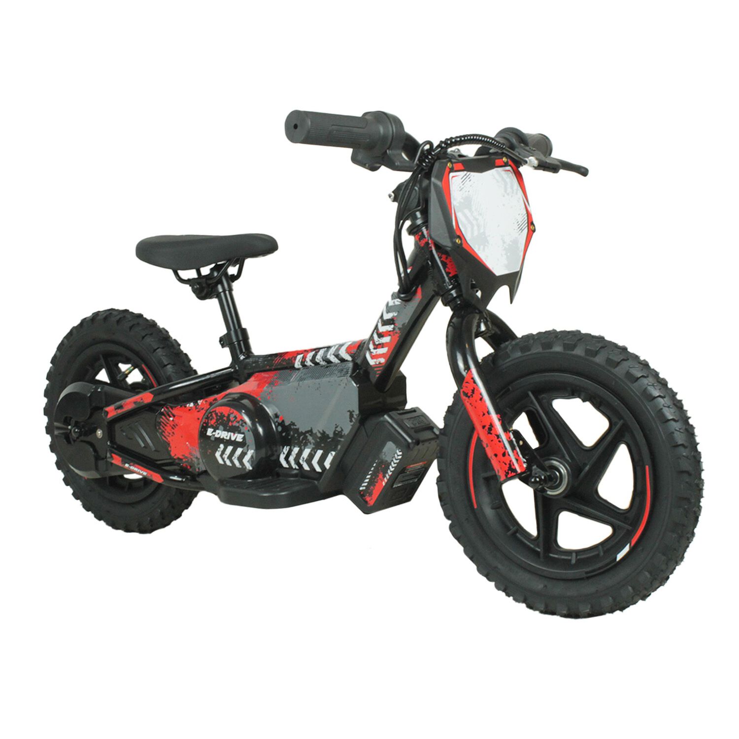Bicicleta Moto El&eacute;ctrica E-bike Beride Aro 12 Roja image number 0.0