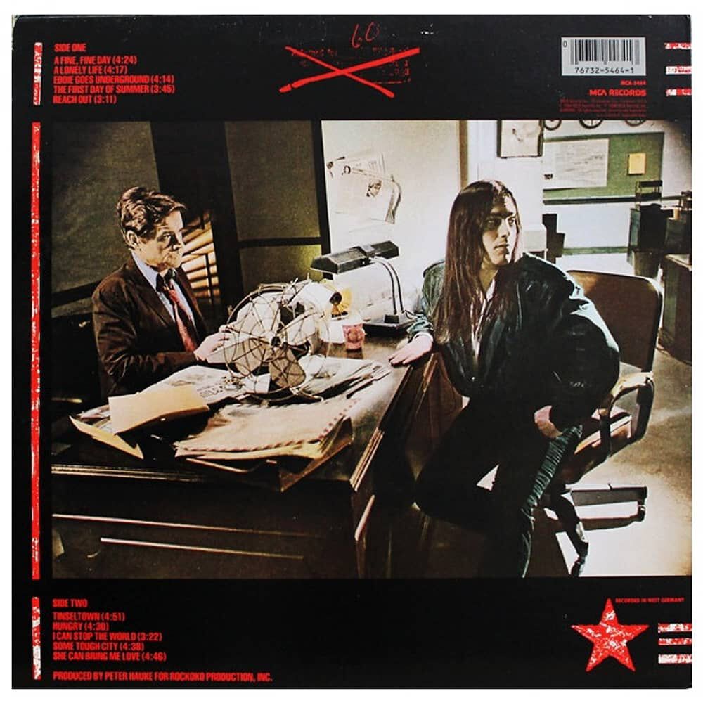 Tony Carey - Some Tough City | Vinilo Usado image number 1.0