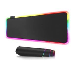 Mousepad Gamer Negro Antideslizante