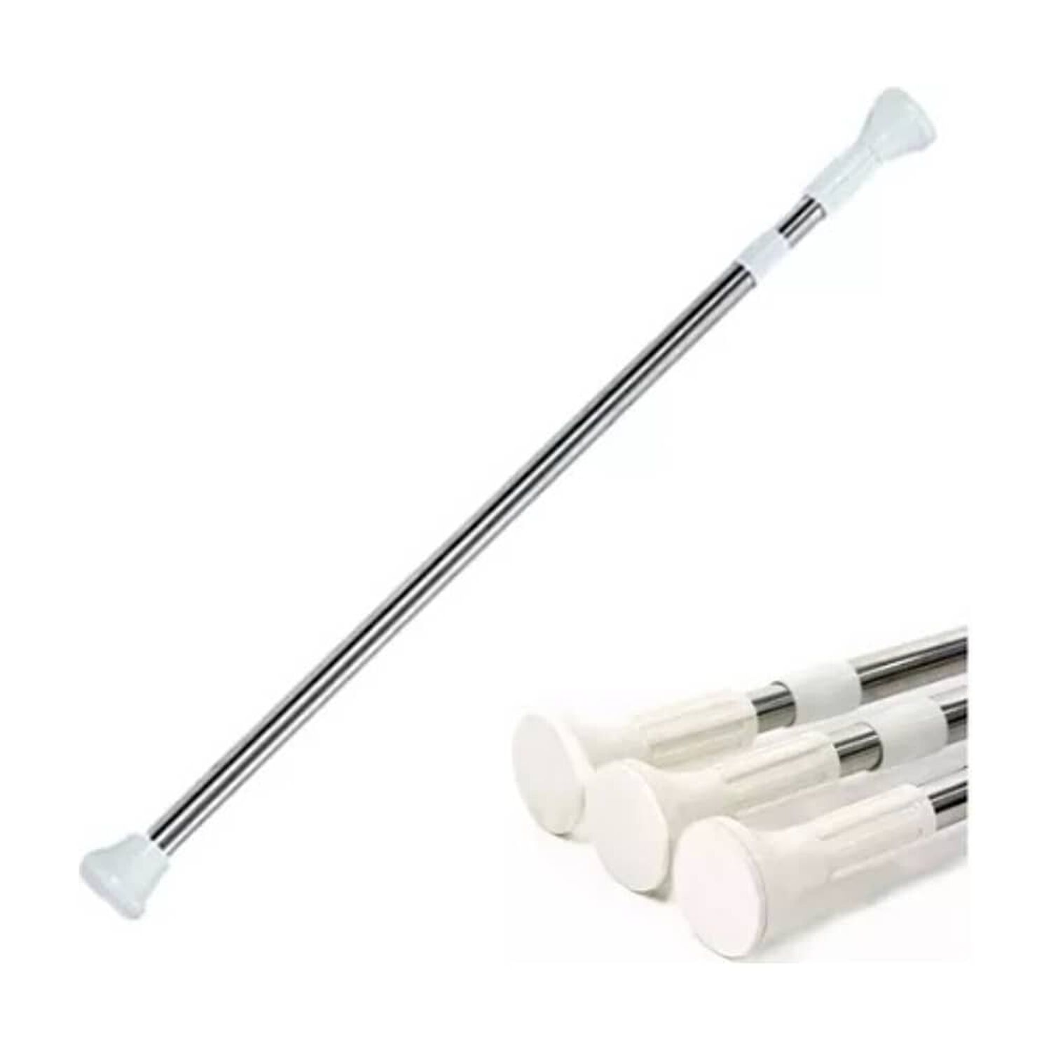 Barra Extensible 110-200cms Cortina De Ducha image number 0.0