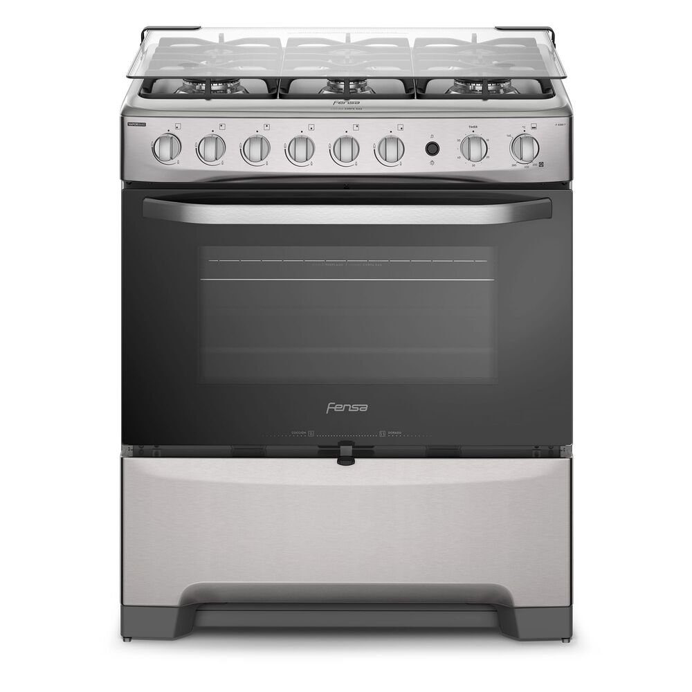 Cocina A Gas 6 Platos Fensa Experience F 5300 T Gris image number 0.0